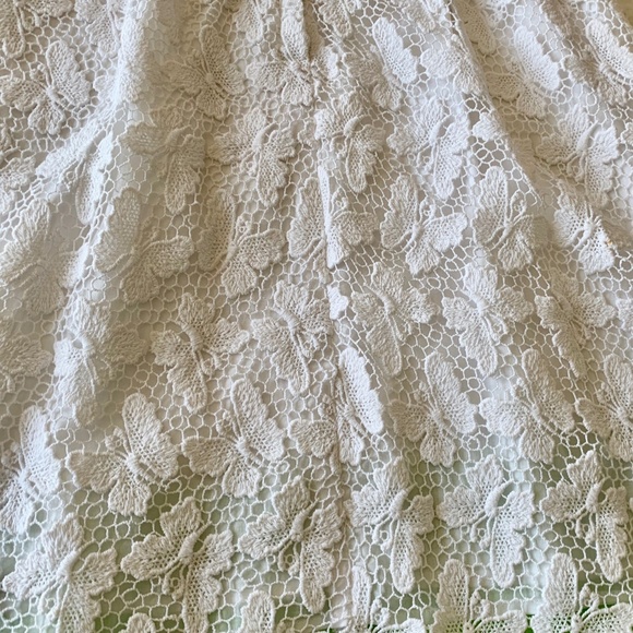 NWT Lilly Pulitzer White Butterfly Lace Dress - Picture 4 of 9